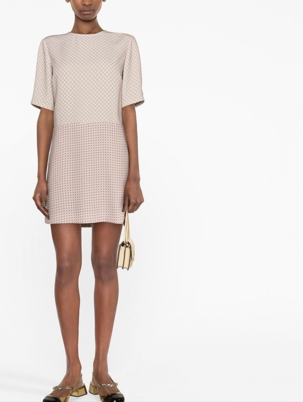Claudie Pierlot Print Dress W Pockets